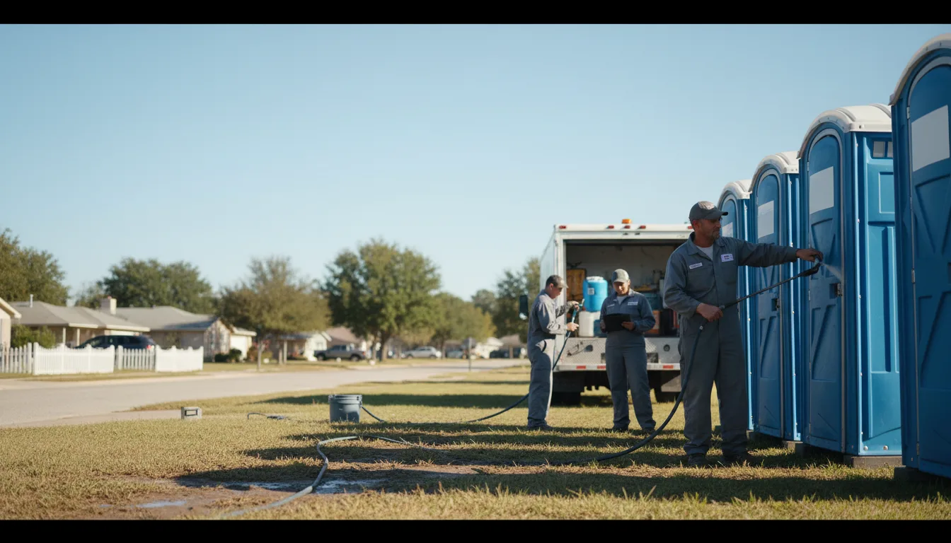 Long-Term Portable Toilet Rental in Maxwell, IA near me